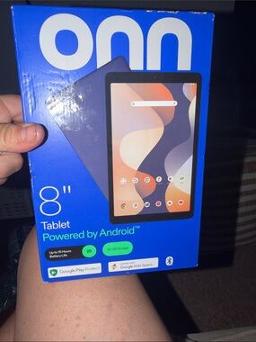 Onn  8" Tablet ..powered by android …– Blue